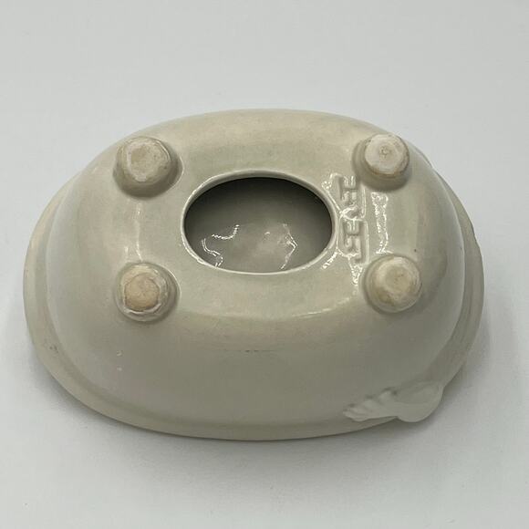 Vintage 1975 Fitz & Floyd DOWN THE DRAIN Soap Dish Man in Tub 5" - Picture 6 of 11